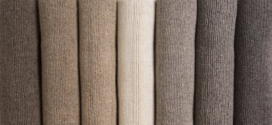 Bedfordshire Natural Wool Loom-Hooked Rug
