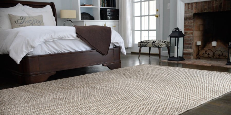 Coopworth Natural Wool Woven Rug