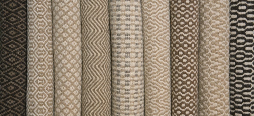 Coopworth Natural Wool Woven Rug
