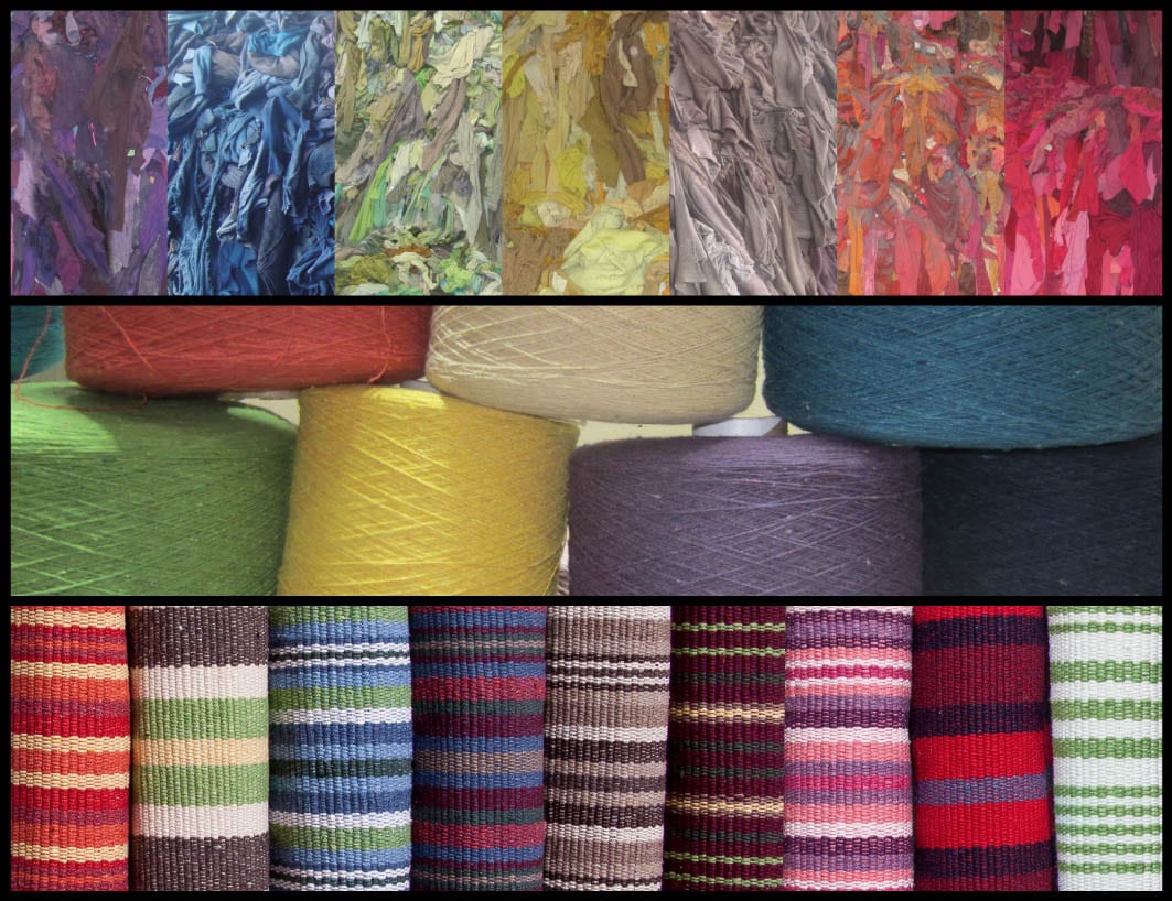 Hook & Loom Wool Rug Collage
